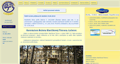 Desktop Screenshot of gbstlc.sk